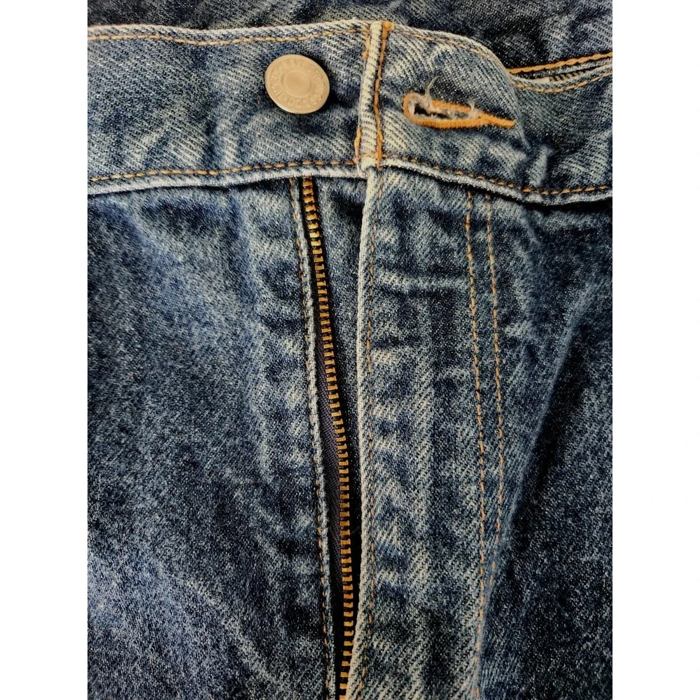 Levi's 505 Men's 38x32 Blue Jeans Regular Fit Straight Leg Classic Timeless EUC